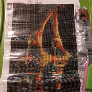 Vibrant Diamond Art Painting Kit Lady Legs In High Heels 30x40